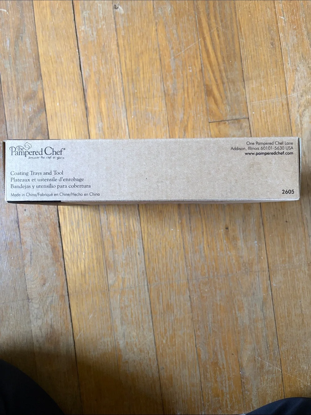 NEW Pampered Chef Brown Kraft Coating Trays and Tool Pack